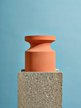 Vase Module Orange Bahaus